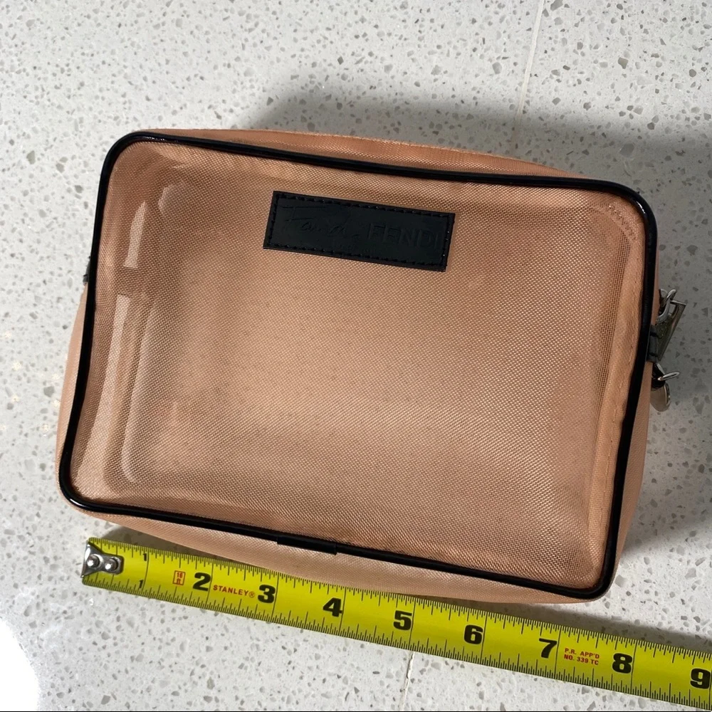 Fan di Fendi storage and travel pouch / case